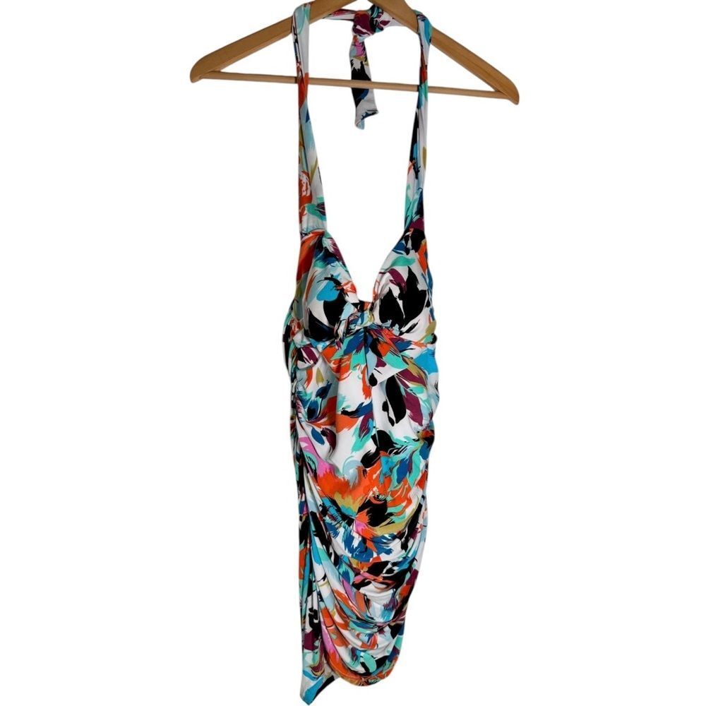 NWT Magic Suit By Miracle‎ Suit Halter One Piece Swimsuit Shangri-La Jules 10